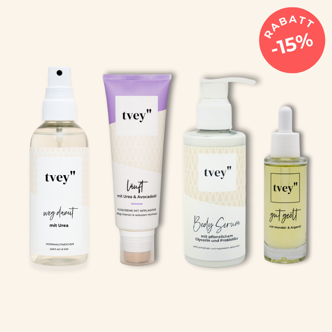 Danke Deal: Rundum-Pflege Bundle – läuft + weg damit + gut geölt + Body Serum