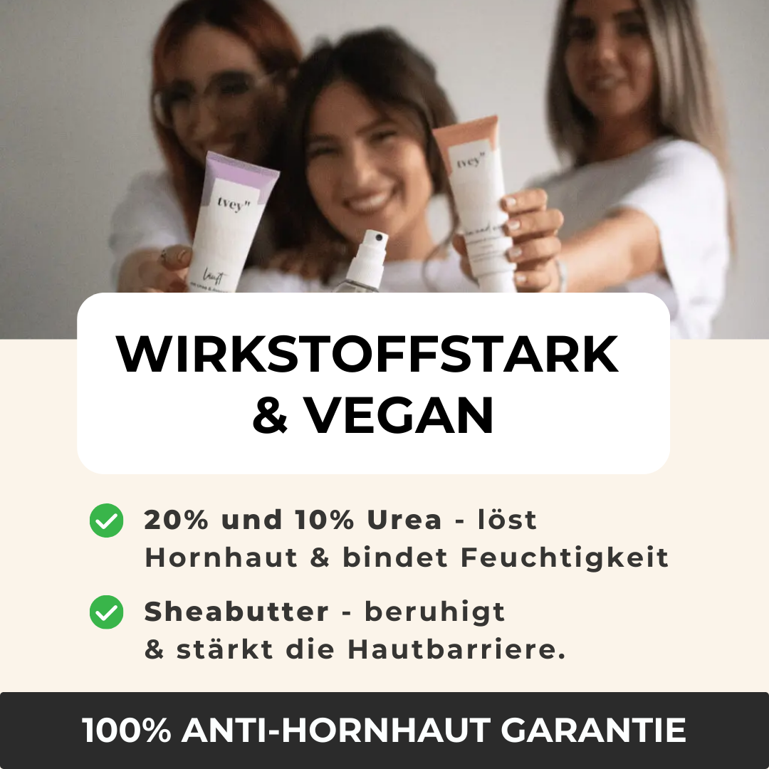 Anti-Hornhaut Bundle | Endlich frei von rauer, trockener Haut.