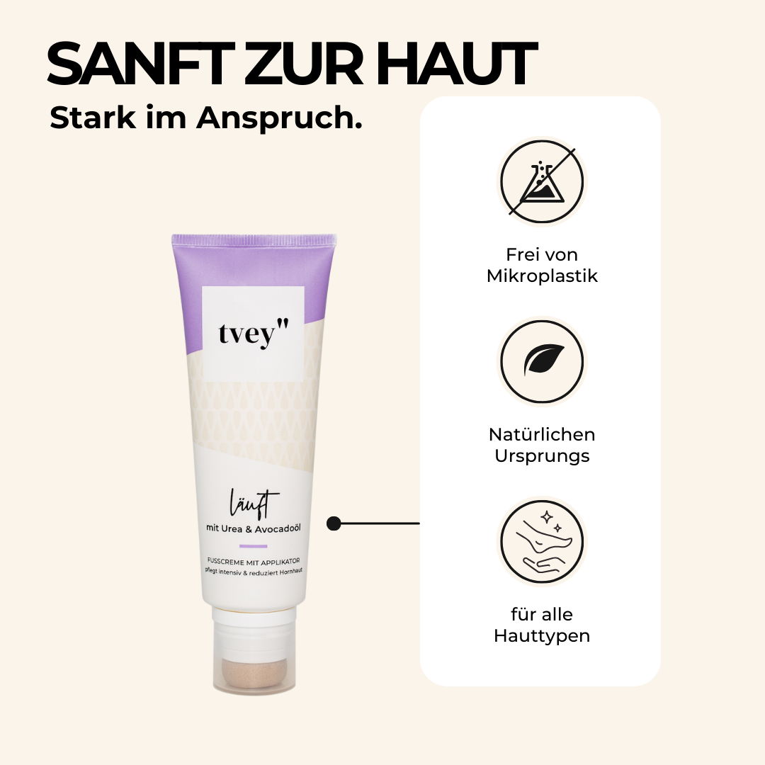 Dein Hornhautfrei-Starterpaket inkl. GRATIS Pflegecreme im Wert von 18,50 €