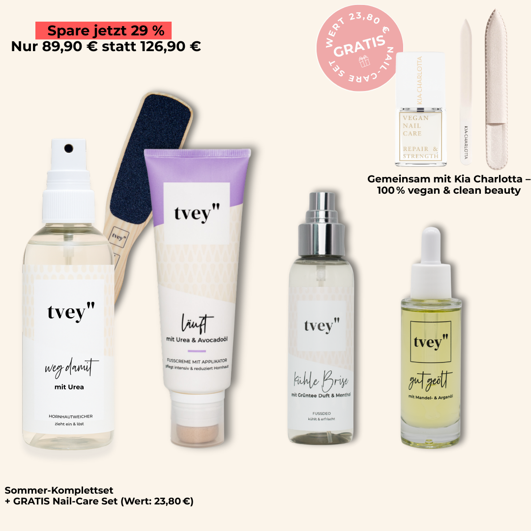 Sommerpflege Set | Fuß- & Nagelpflege + GRATIS Nail-Care