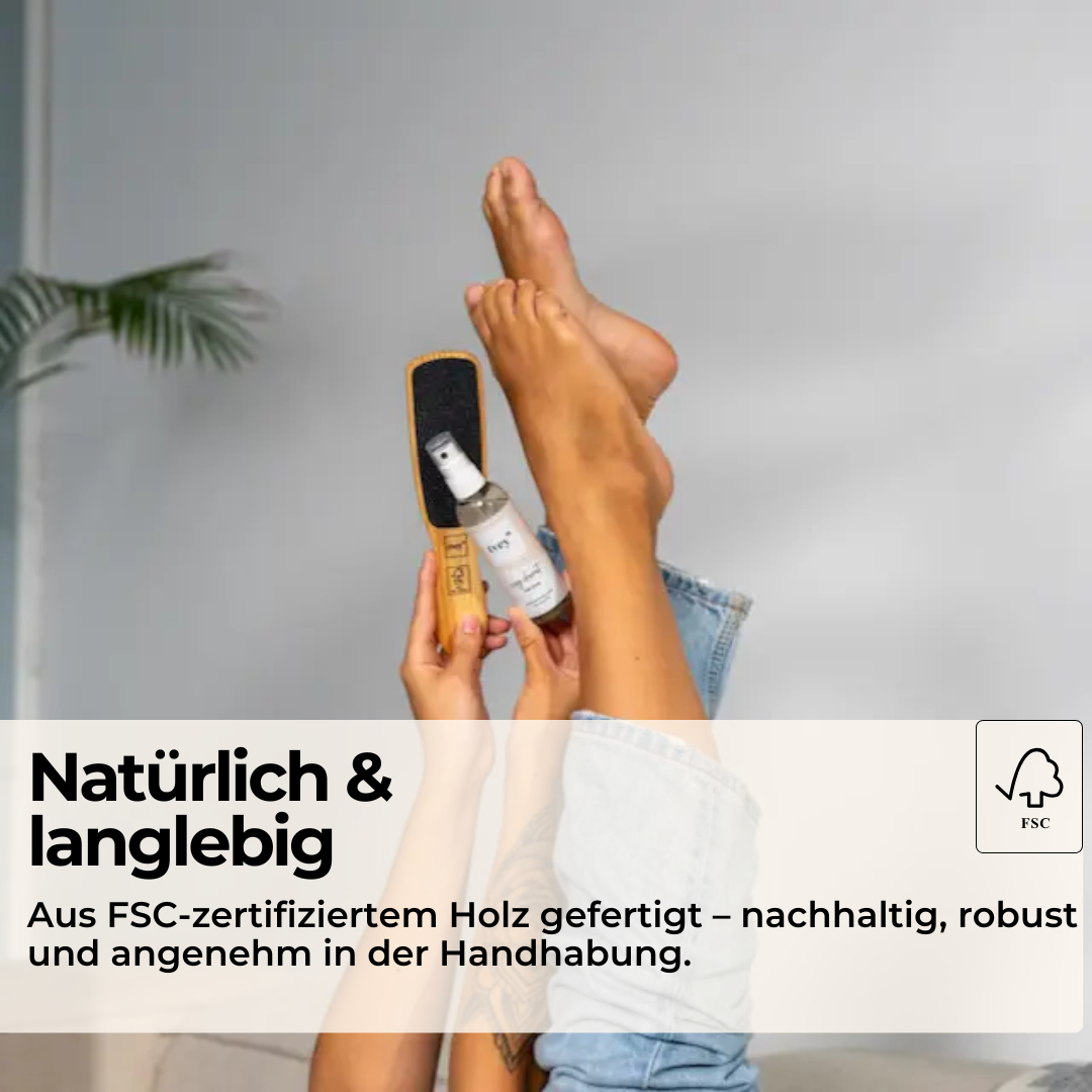 Sanfte Hornhautfeile | Präzises Entfernen abgestorbener Haut