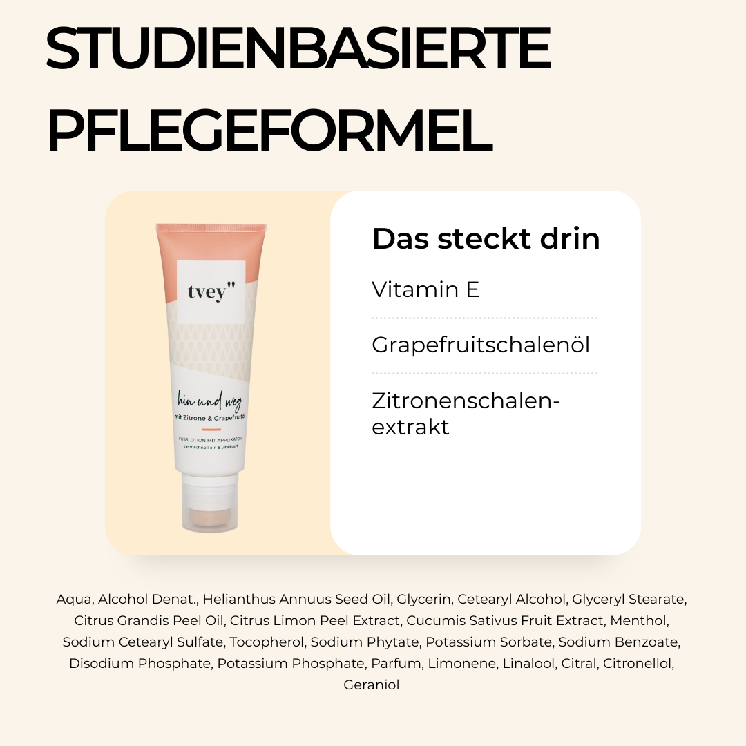 Pflege-Trio + Fußdeo | 3 Cremes & erfrischendes Deo für glatte, geschmeidige Haut