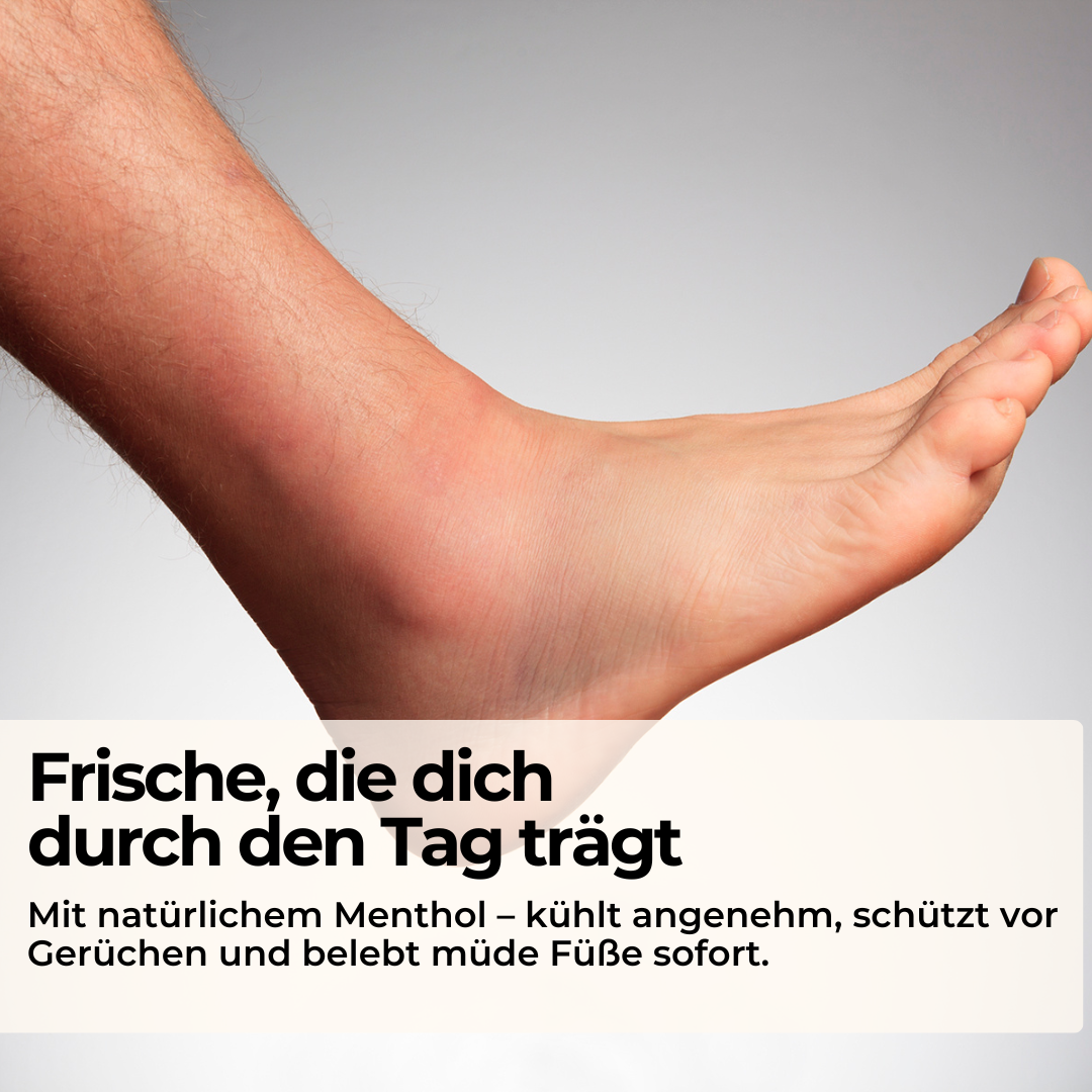 Fußdeo „kühle Brise“ im 2er-Set | Jetzt 5% günstiger sichern