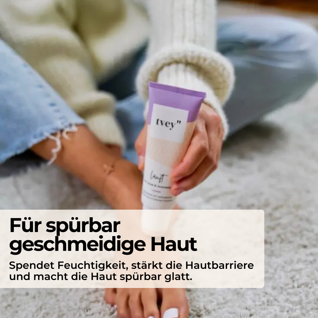 Intensiv pflegende Fußcreme | Langzeit-Feuchtigkeit mit Urea & Avocadoöl