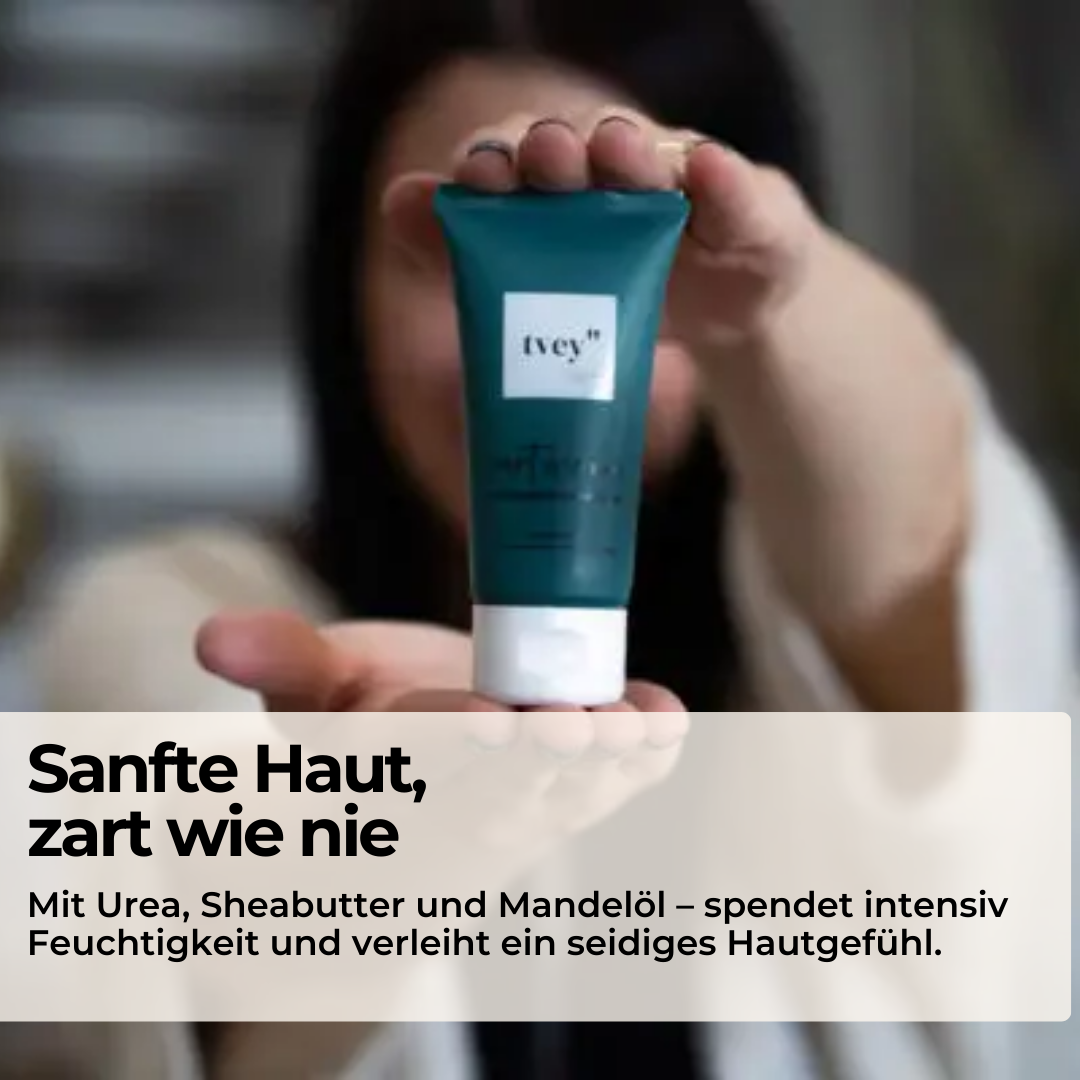 Verwöhnende Fußcreme | Seidige Haut durch Sheabutter & Urea