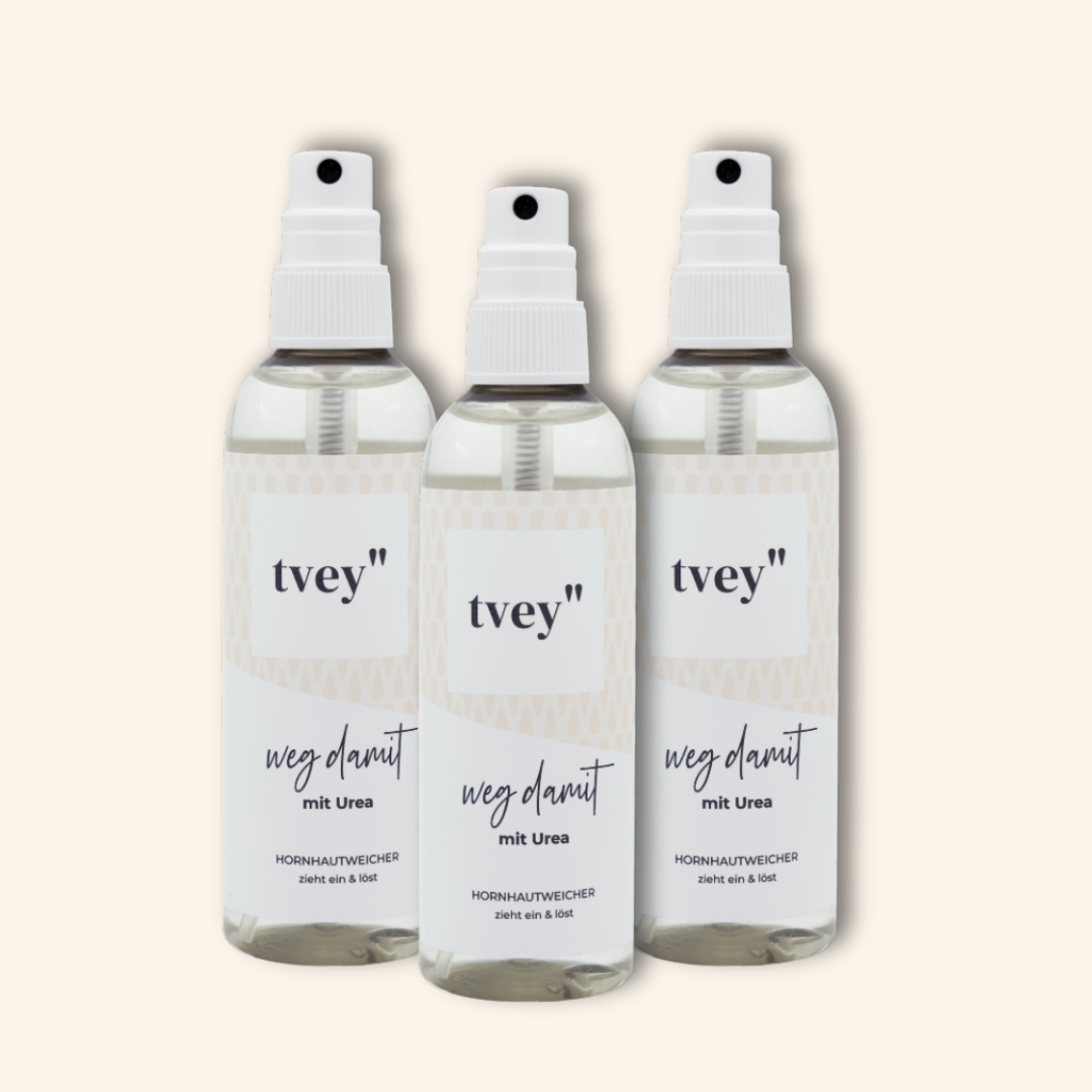 Hornhautweicher Spray "weg damit" im 3er-Set | Jetzt 10% günstiger sichern