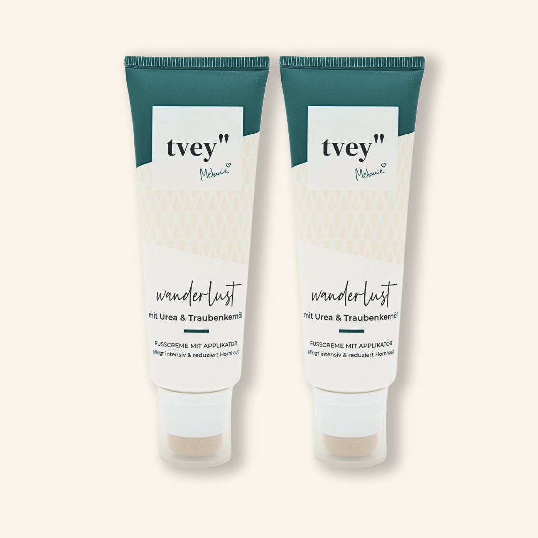 Fußcreme „wanderlust“ im 2er-Set  | Jetzt 5% günstiger sichern
