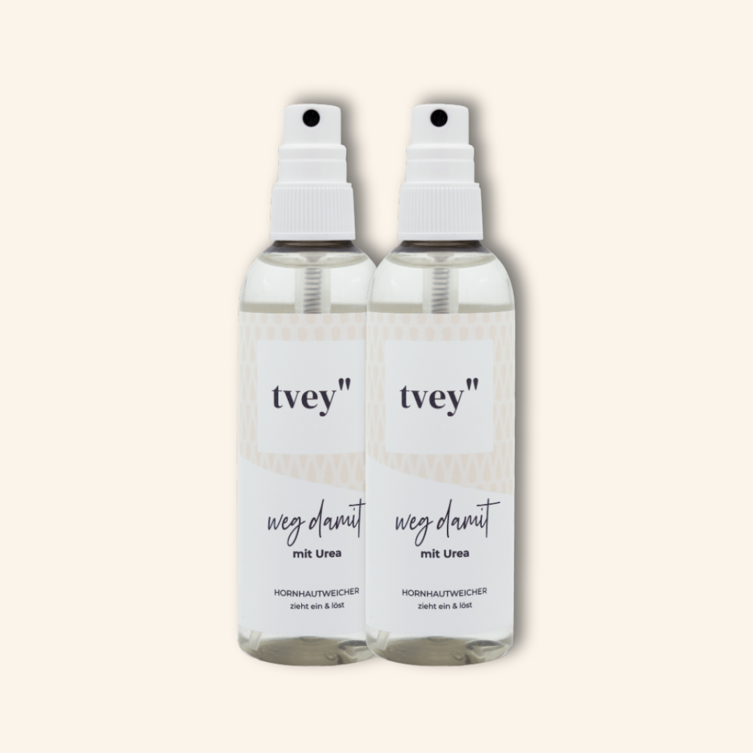 Hornhautweicher Spray "weg damit" im 2er-Set  | Jetzt 5% günstiger sichern